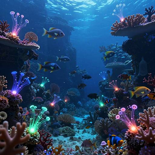 Futuristic Underwater World Expansion