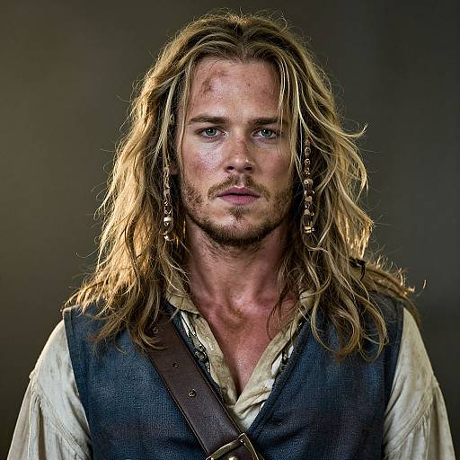 Rugged Irish Pirate Portrait