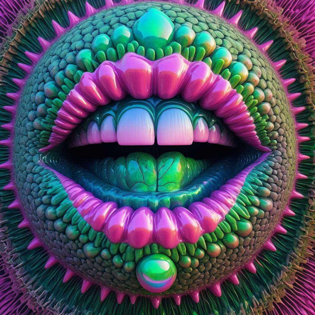 Surreal Hyper-Realistic Psychedelic Entity