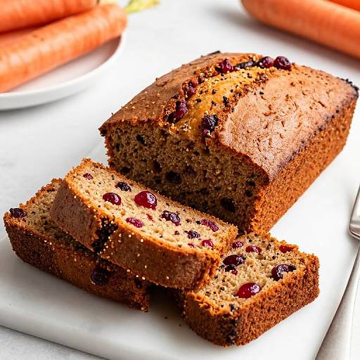 Rustic Currant Carrot Loaf