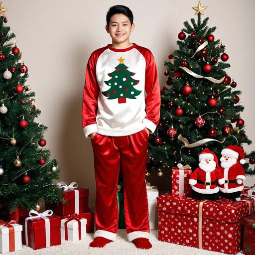 Cozy Christmas Pajamas with a Smile