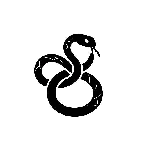 Minimalist Addiction Ouroboros Emblem