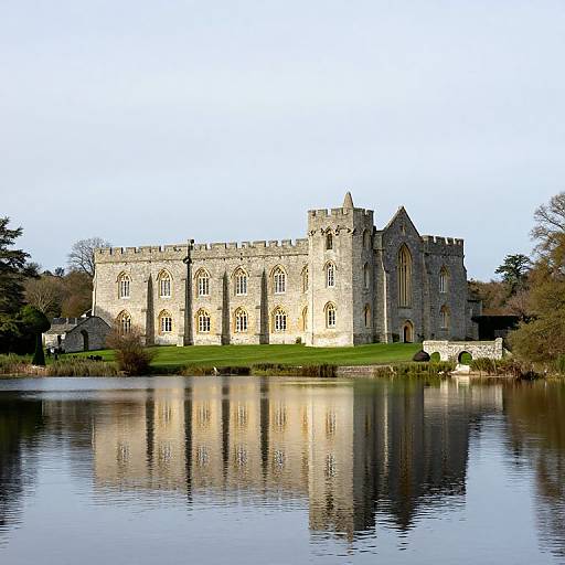Kylemore Abbey by the Lake