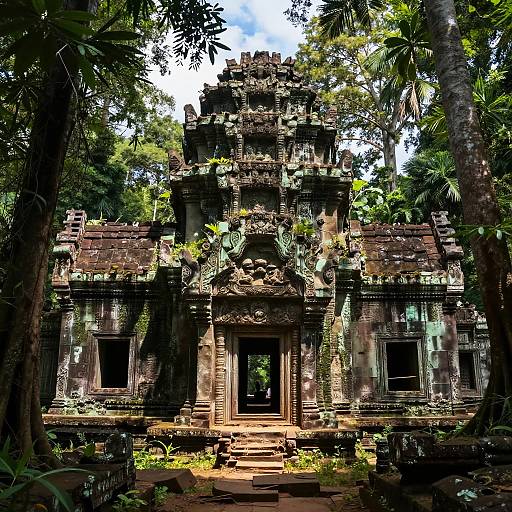 Mysterious Ancient Jungle Ruins