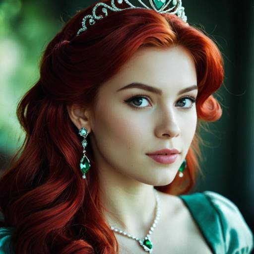 Realistic Portrait of Ariel the Princess