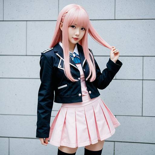 Seductive Iroha Cosplay Outfit Design