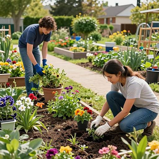 Community Garden Cleanup and Planting