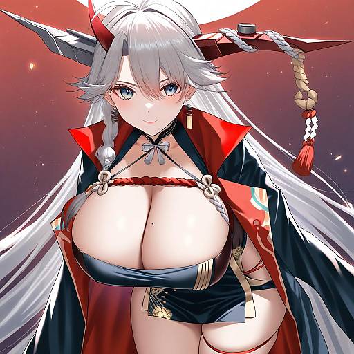 Illustration of Hakuryuu (azur lane), azur lane in the style of Yasuyuki