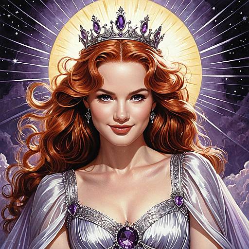 Ethereal Vintage 90s Romance Illustration