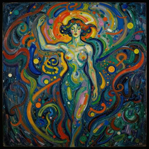 Cinematic Spiritual Expressionism Art