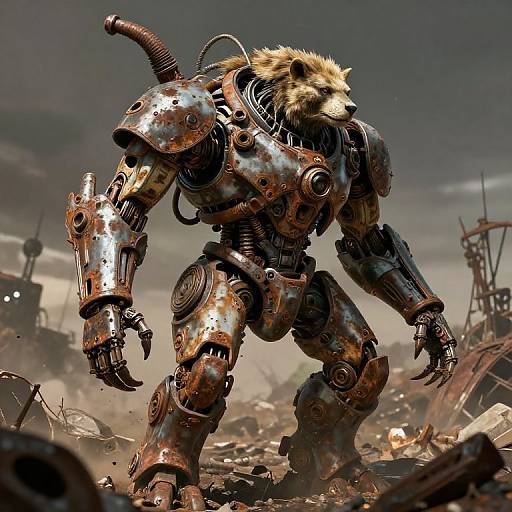 Post-Apocalyptic Animal-Robot Fusion