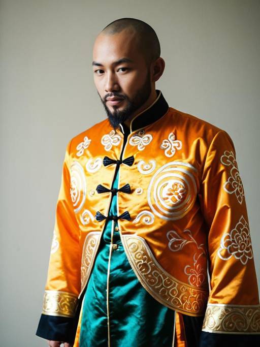 Man in The Mandarin Costume Cosplay