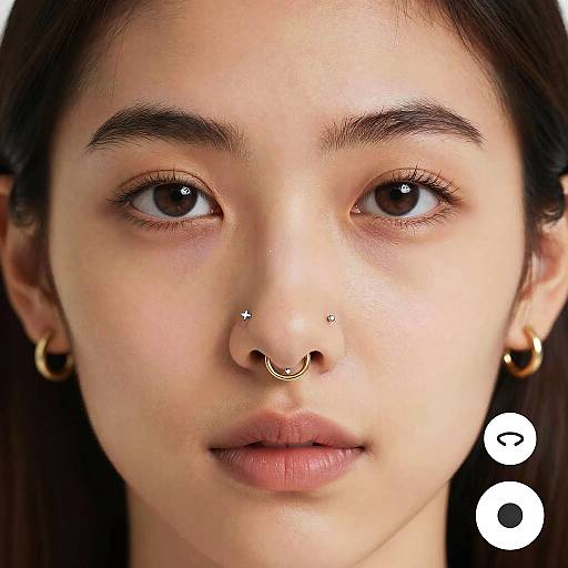 AR Virtual Nose Ring Try-On