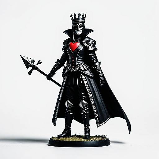 The Queen of Hearts Shadow Figurine