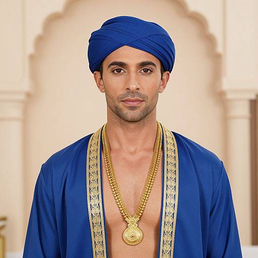 Aladdin Genie Adult Costume