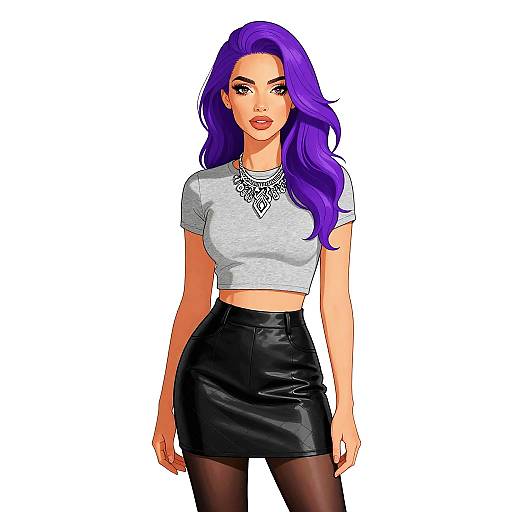 Casual Chic Woman in Stylish Outfit