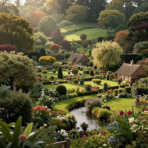 Romantic Lush Countryside Photography