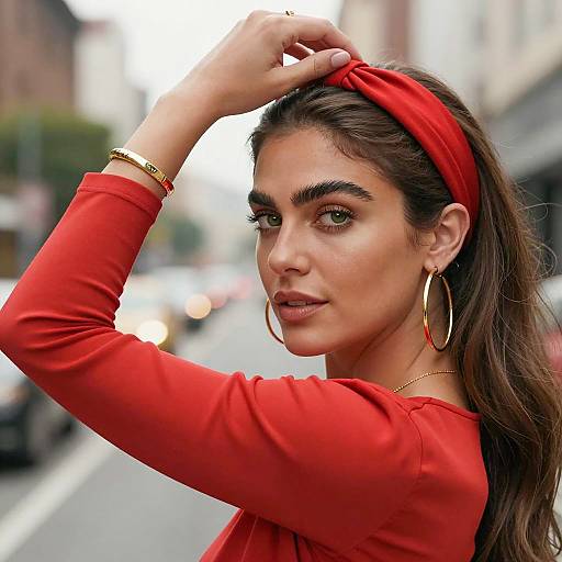 Urban Portrait of a Stylish Woman