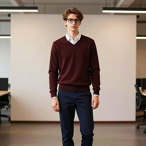 Chic Young Man Fashion Editorial