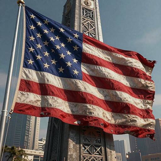 Dystopian US Empire Monument