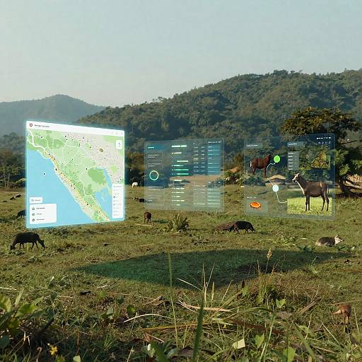 Serene Nature with Augmented Reality