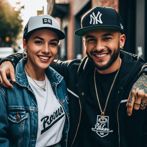 Happy Young Friends in Streetwear