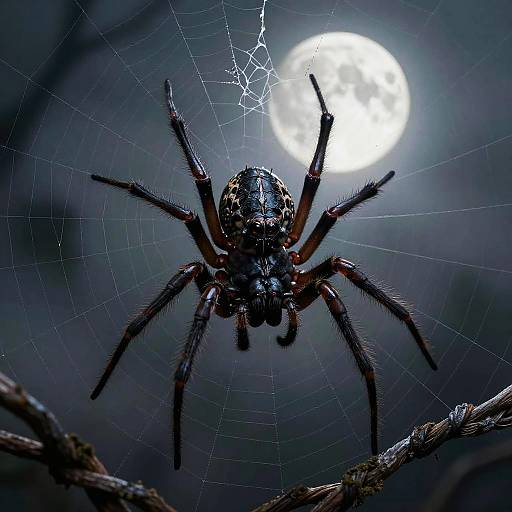Sinister Spider on Twisted Web