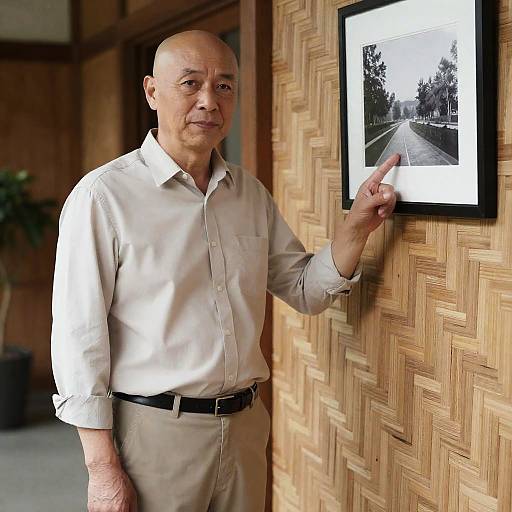 Casual Indoor Portrait of a Man