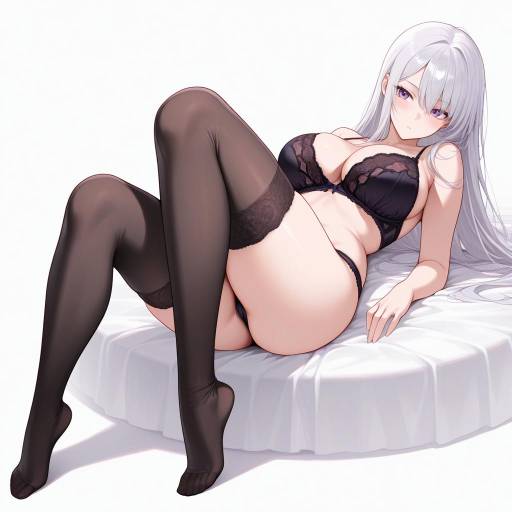 Mystical Sorceress in Elegant Lingerie Mystical Sorceress in Elegant Lingerie