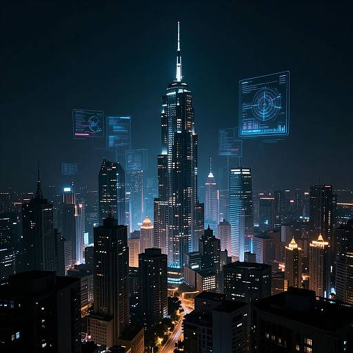 Cyberpunk Landscape Morphing Device