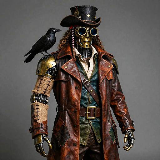 Steampunk Pirate Captain Halloween Outfit
