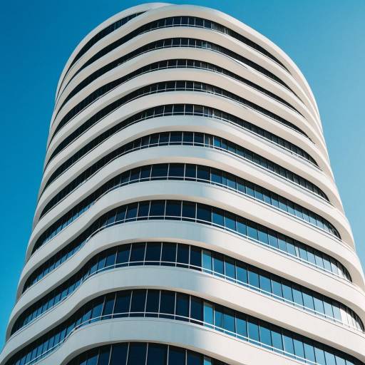 Abstract Curved High-Rise Building Design
