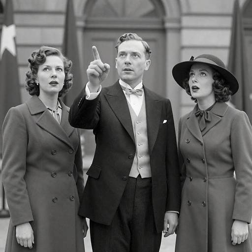 1930s Formal Attire Group Photograph