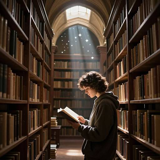 Celestial Library of Ancient Wisdom