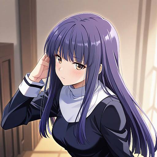 Illustration of Asagami fujino, kara no kyoukai in the style of Kiriya (552260)