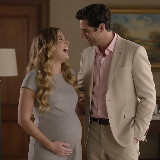 Joyful Moment: Expecting Parents Together