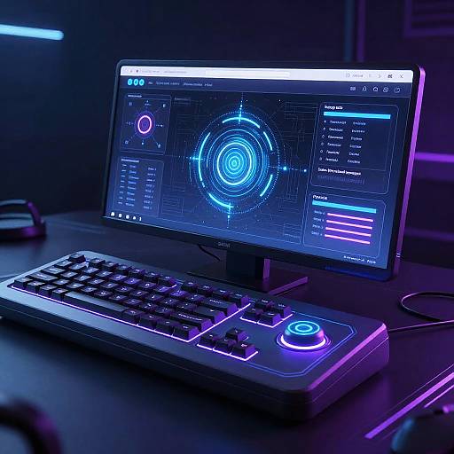 Futuristic Cyberpunk WebUI ControlNet