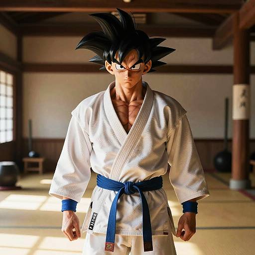 Realistic Gohan Training in Dojo