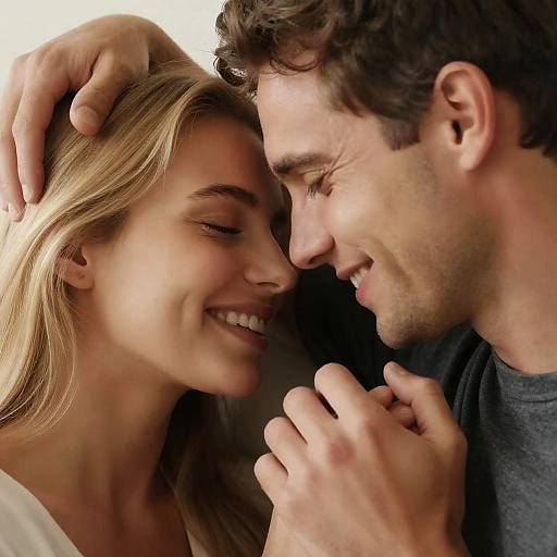 Warm Intimacy: A Close-Up Portrait