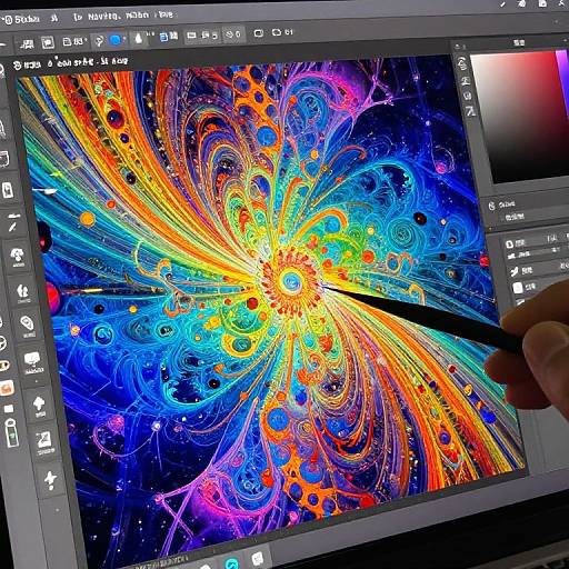 AI Paint Software Interface Showcase