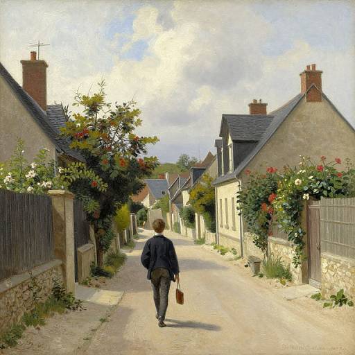 Henri Lebasque Little Street Scene