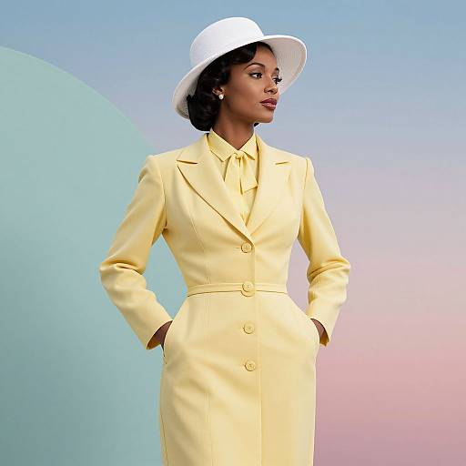 1940s Vintage Vogue Elegance