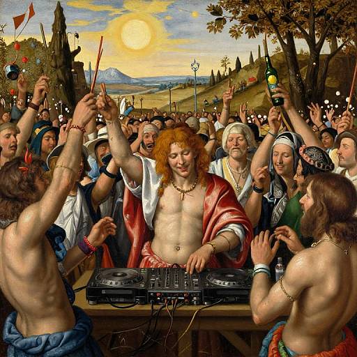 Renaissance Style Rave with DJ