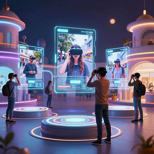 Virtual 3D Photo Art Exhibition