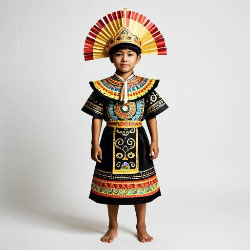 Sinulog Costume Paper Doll Design