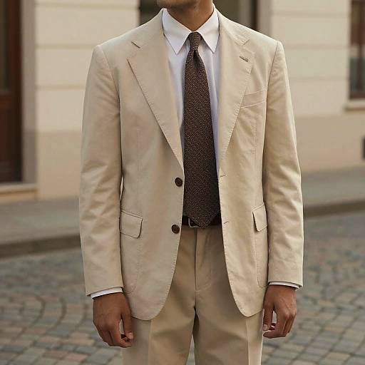 Vintage Man in Classic Suit