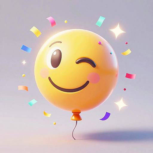 Dizzy Spiral Balloon in Retro Arcade