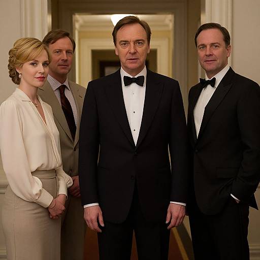 Colin Firth as Harry Hart Formal Scene