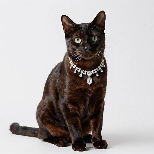 Elegant Portrait of a Toyger Cat