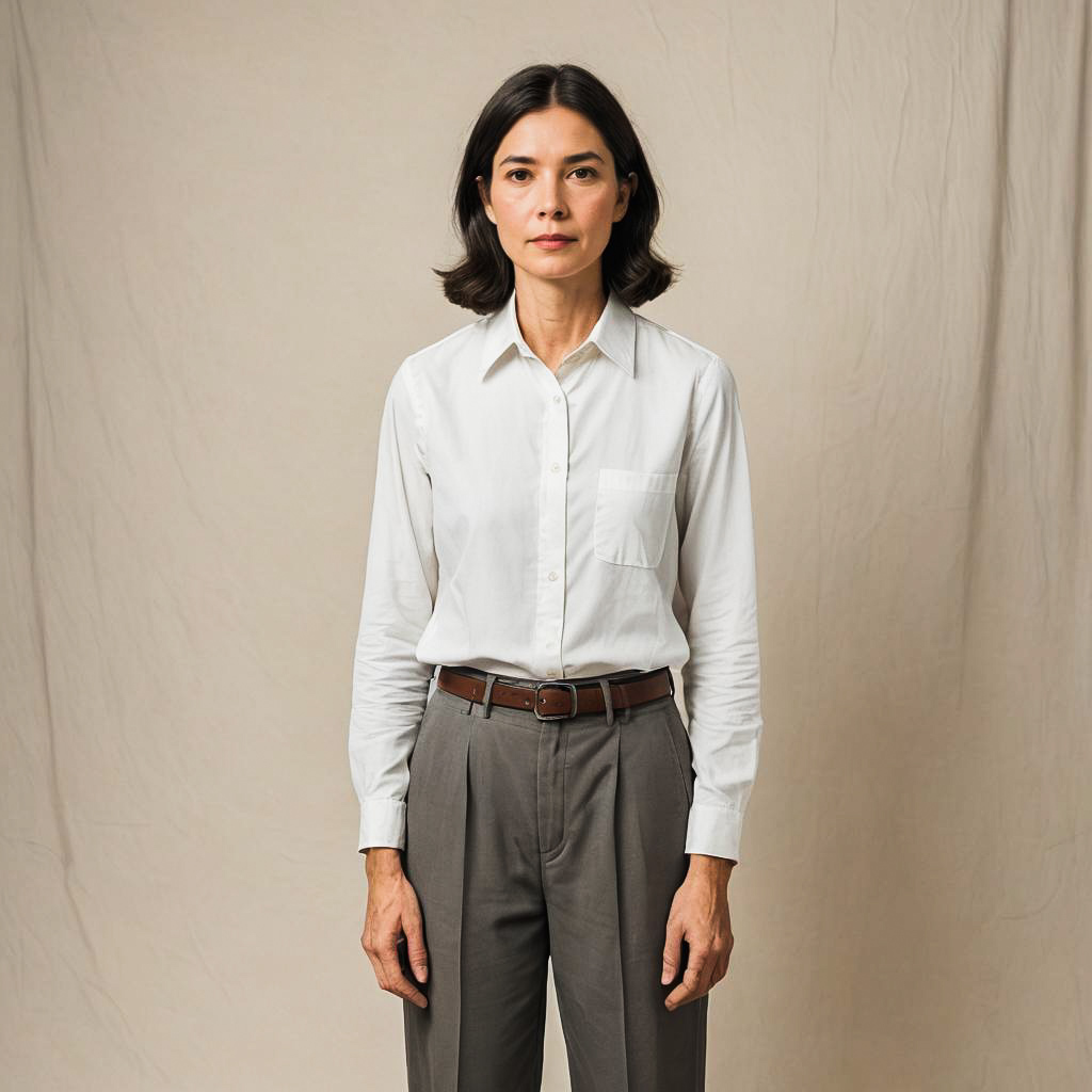 Nervous Elder in Vintage Muslin Studio